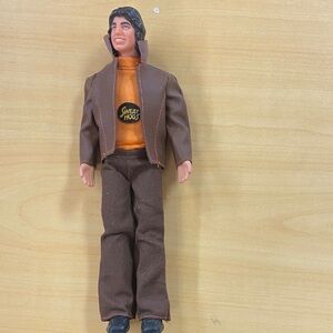 1973 Vinny welcome back cotter Brown and Orange Action Figure with Jacket